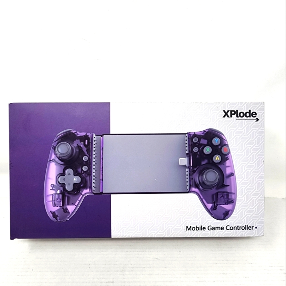 Xplode XP-01 Mobile Game‎ Controller Hall Effect Trigger 1000 Hz Response Purple